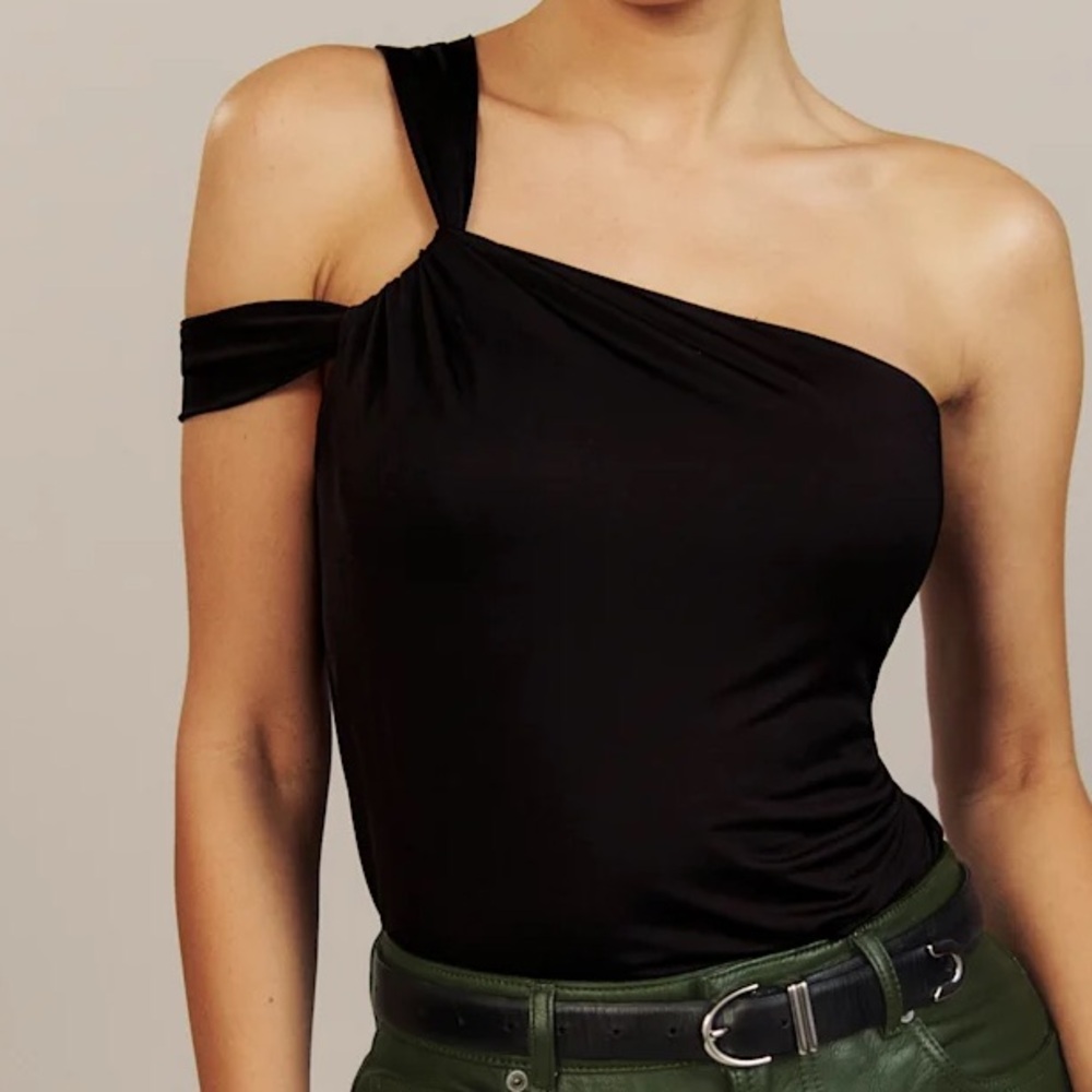 Reformation Arlie One Shoulder Top